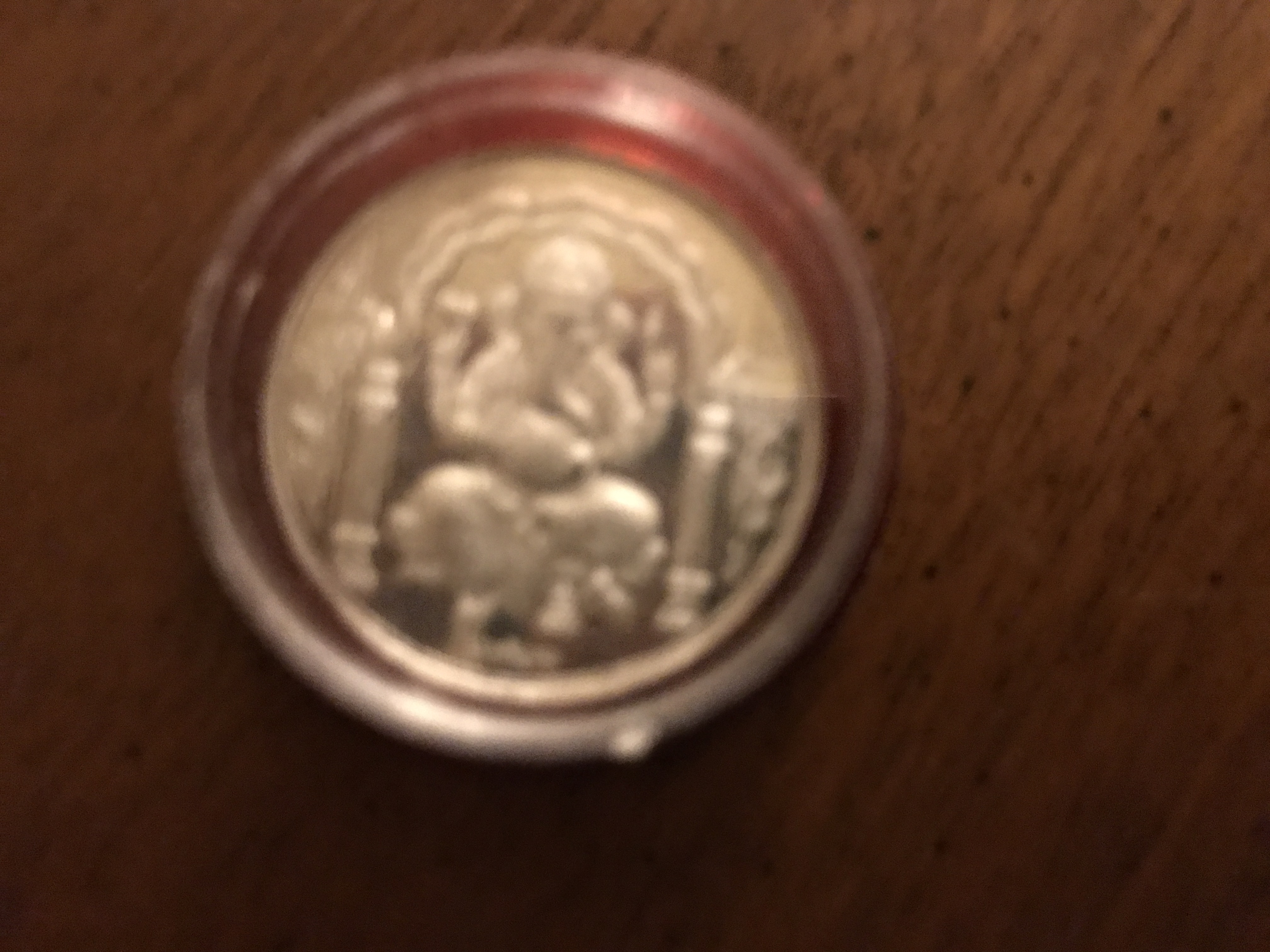 Silver Coin Ganesha